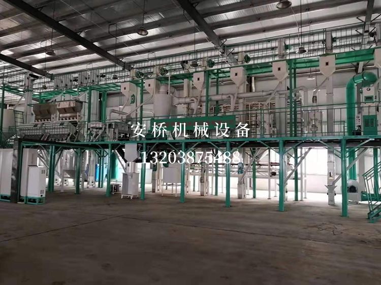 大米加工成套设备生产线